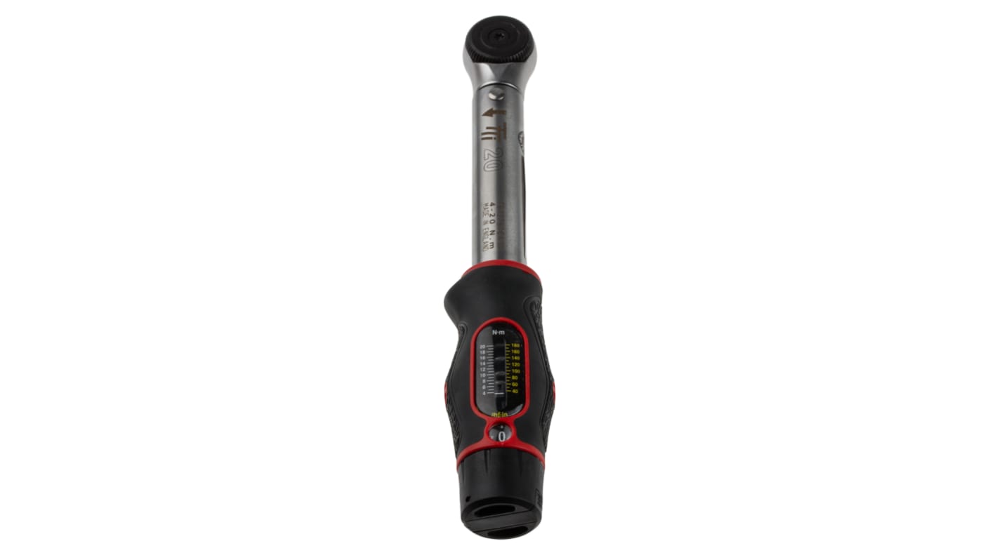 Chiave dinamometrica a scatto Norbar Torque Tools, attacco quadrato 1/4 poll., coppia da 4 → 20Nm, prec. ±3%