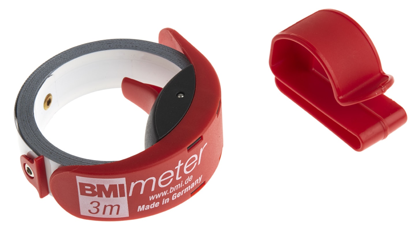 BMI BMI 3m Tape Measure, Metric, With RS Calibration