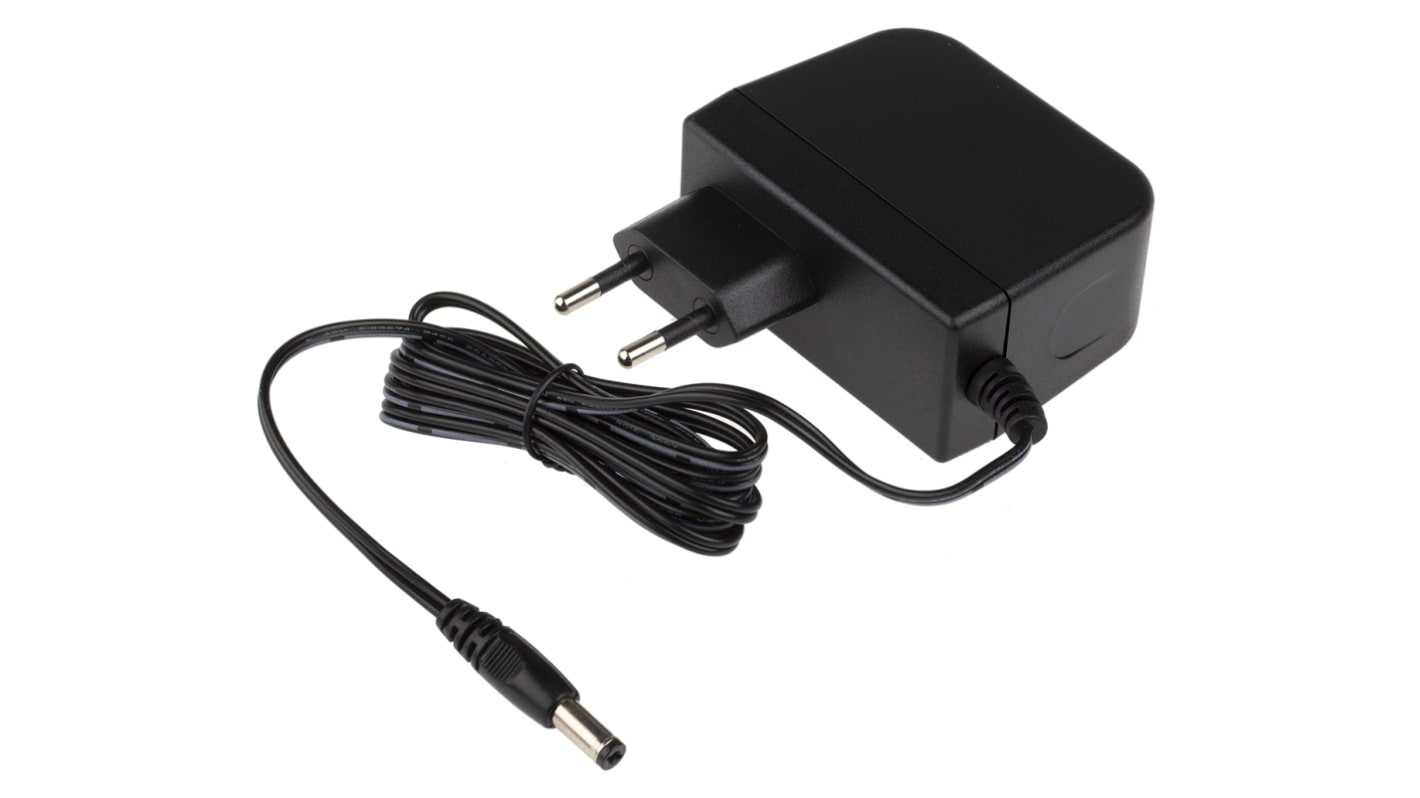 RS PRO 24W Plug-In AC/DC Adapter 12V dc Output, 2A Output