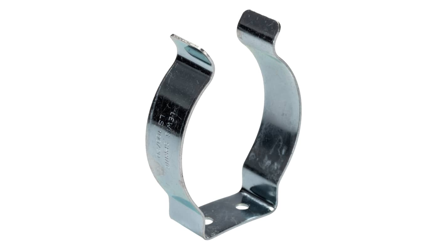 RS PRO 63mm Steel Spring Clip, 54mm x 72mm x 19.05mm, 4.75mm