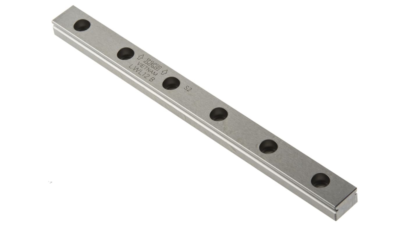 IKO Nippon Thompson LWLF Series, LWLF18R180HS2, Linear Guide Rail 18mm width 180mm Length