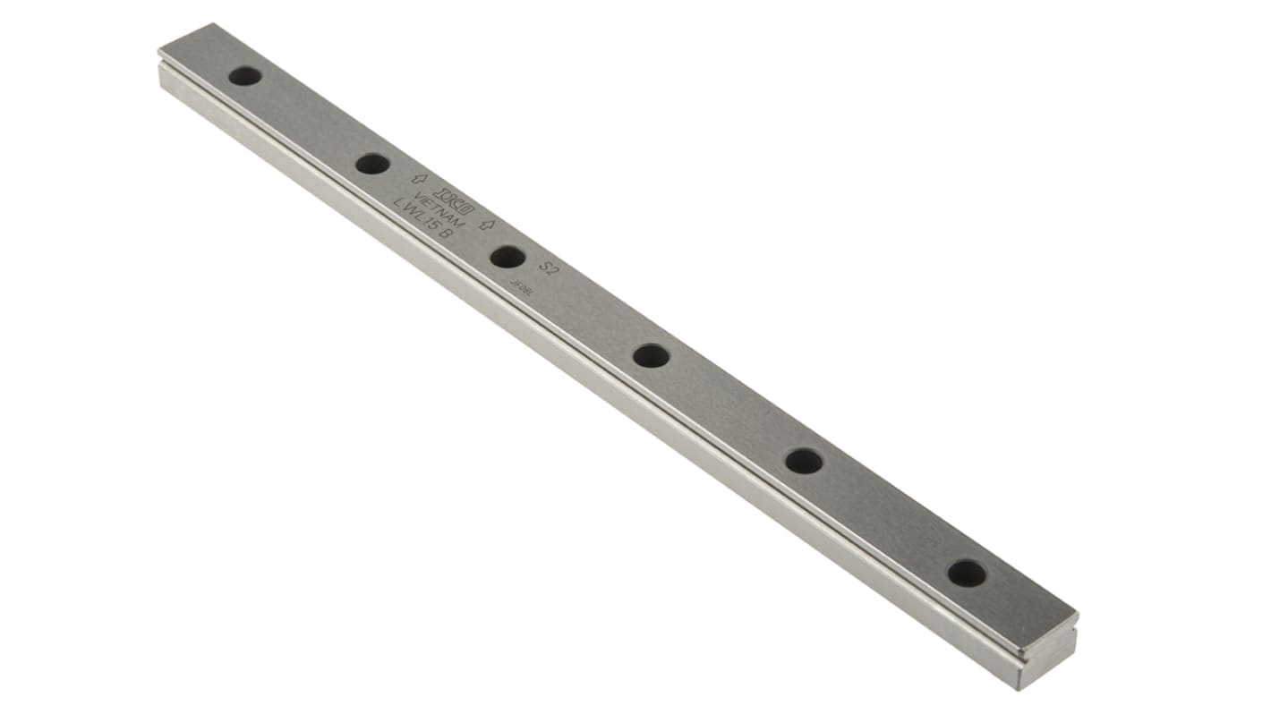 IKO Nippon Thompson リニアガイドレール, 長さ：240mm, 幅：15mm, ステンレス鋼, LWL15R240HS2