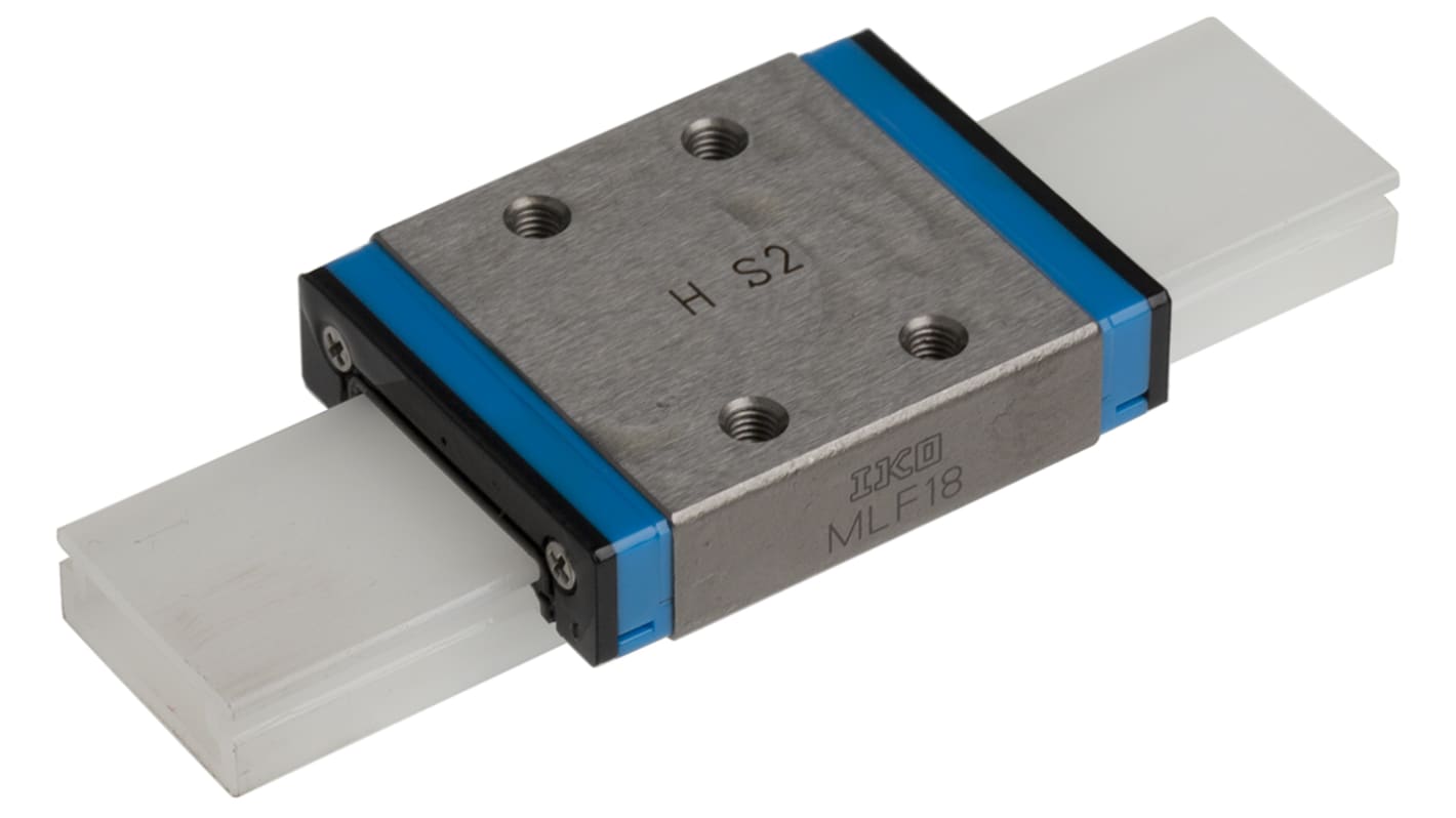 IKO Nippon Thompson Linear Guide Carriage MLF, 2280N Dynamic Load, 18mm Rail Width