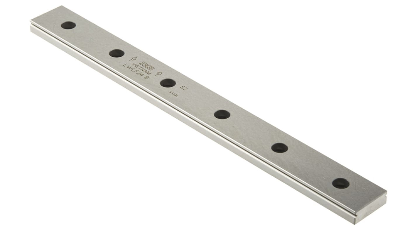 IKO Nippon Thompson リニアガイドレール, 長さ：240mm, 幅：24mm, ステンレス鋼, LWLF24R240HS2