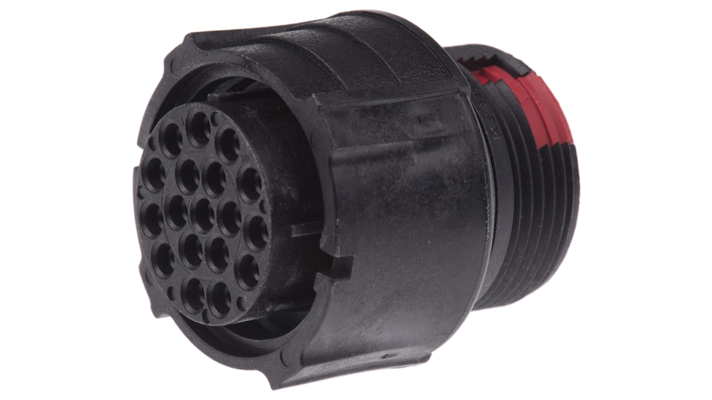 Souriau Sunbank by Eaton Circular Connector, 18 Contacts, Cable Mount, Socket, Female, IP67, Clipper Series