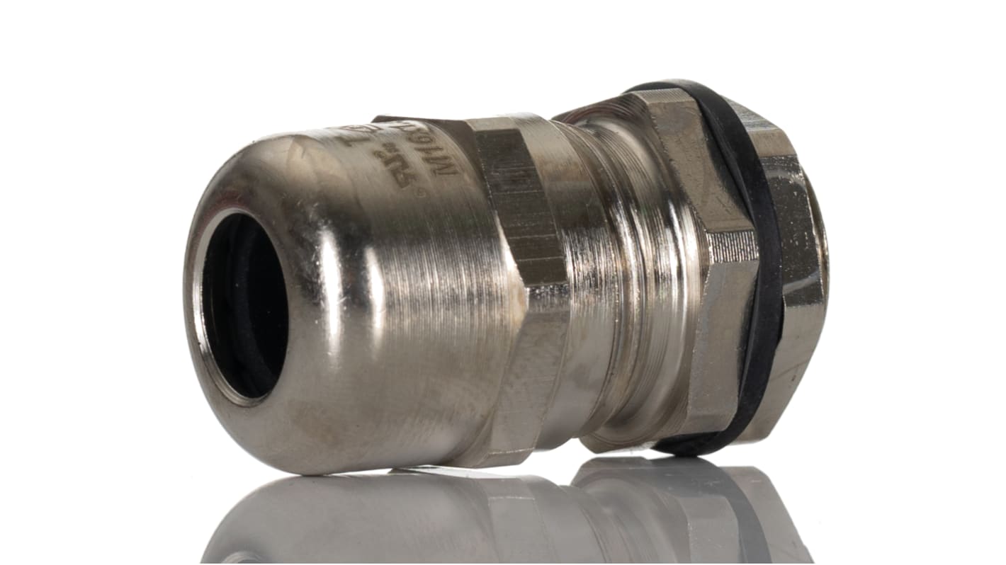 Pressacavo Alpha Wire, in Metallo, filetto M16, Ø cavo 5mm - 10mm max