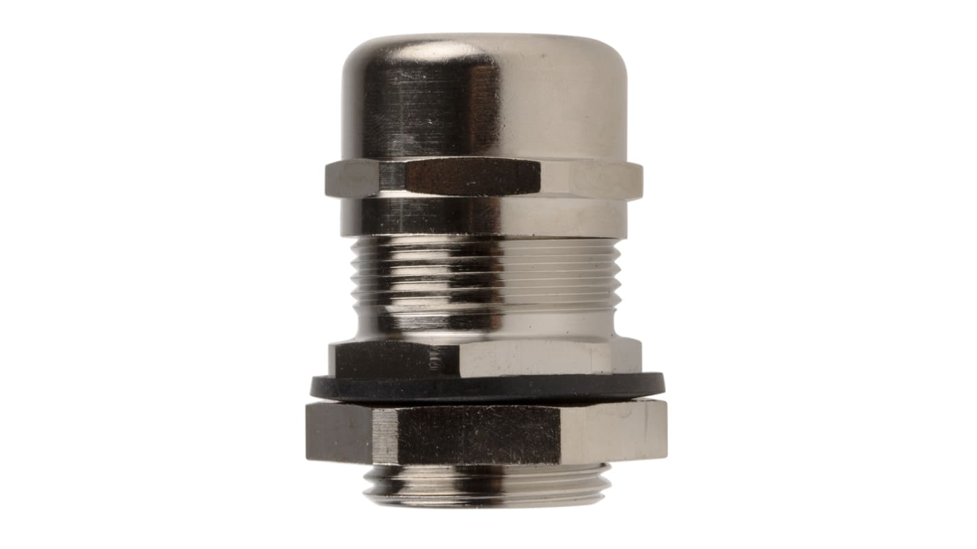 Alpha Wire FIT Wire Management Series Metallic Metal Cable Gland, NPT 3/4in Thread, 13mm min., 18mm max., IP66, IP68