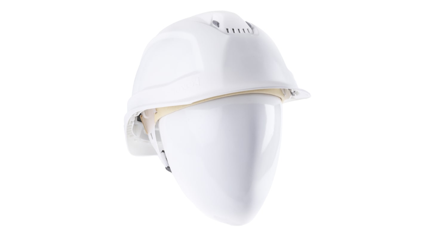 Uvex Pheos White Safety Helmet , Adjustable, Ventilated