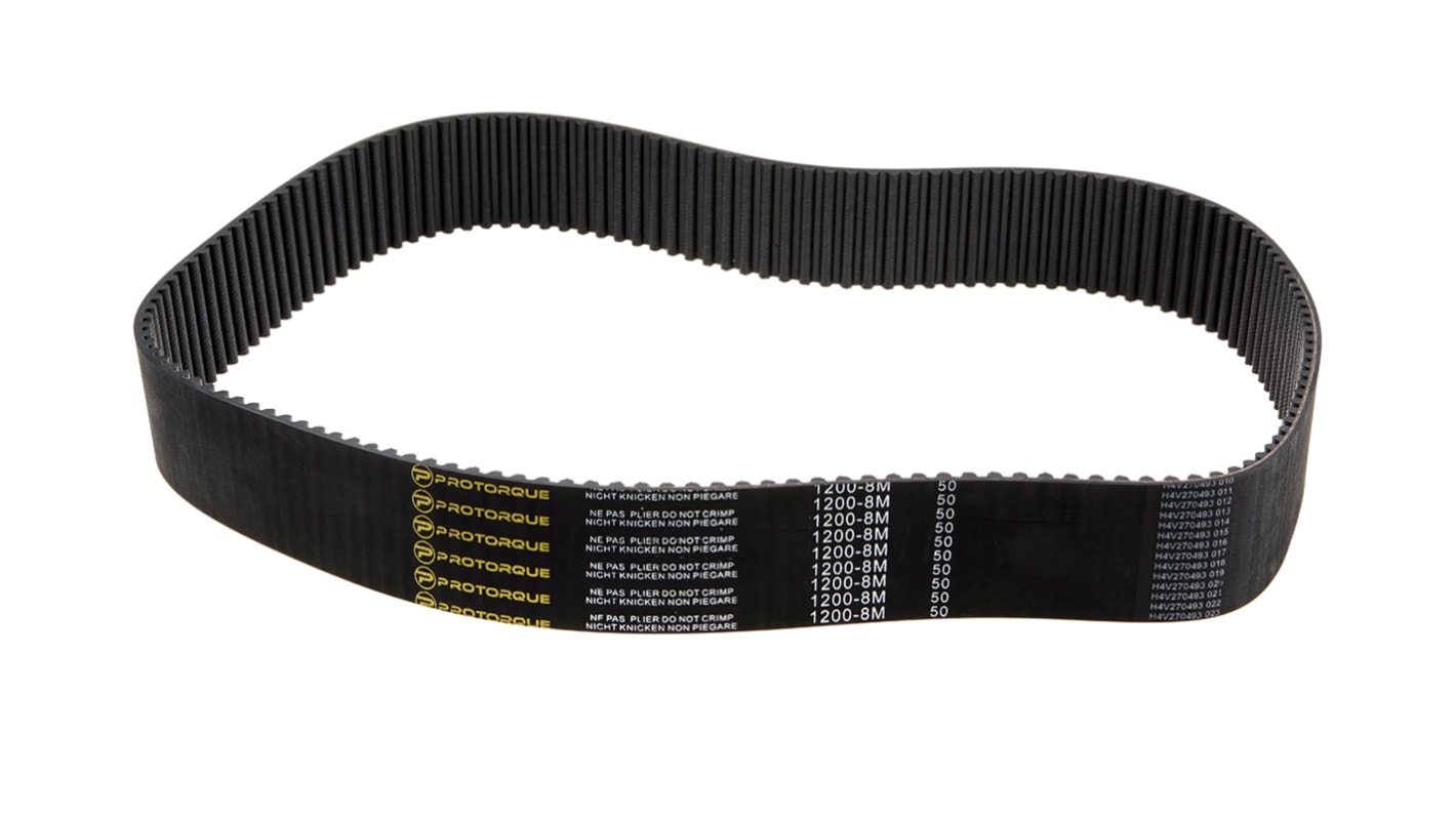 RS PRO Timing Belt, 150 Teeth, 1200mm Length, 50mm Width