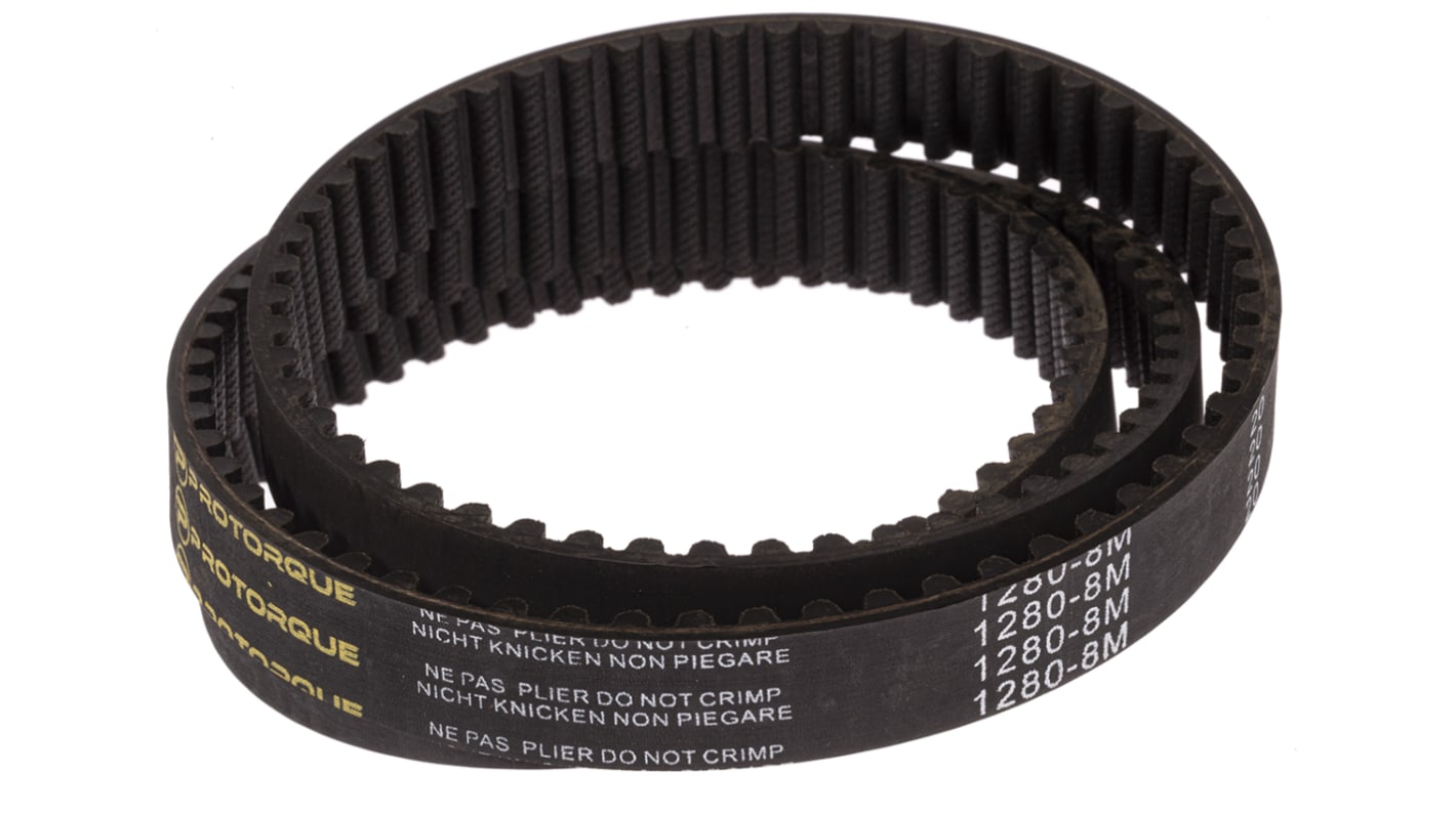 RS PRO Timing Belt, 160 Teeth, 1280mm Length, 20mm Width