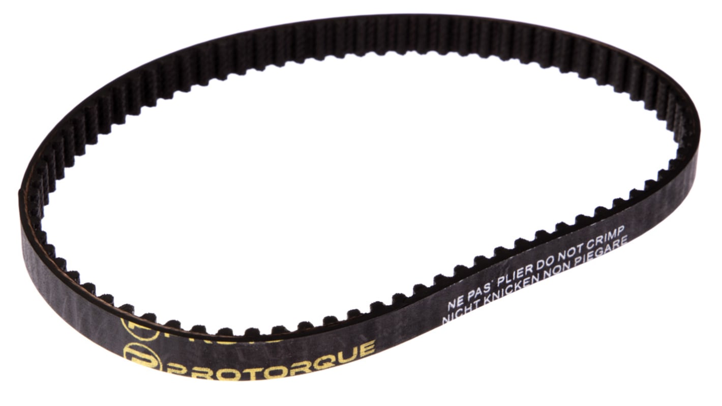 RS PRO Gummi Zahnriemen 80 Zähne, Teilung 5mm, Maße 9mm x 400mm