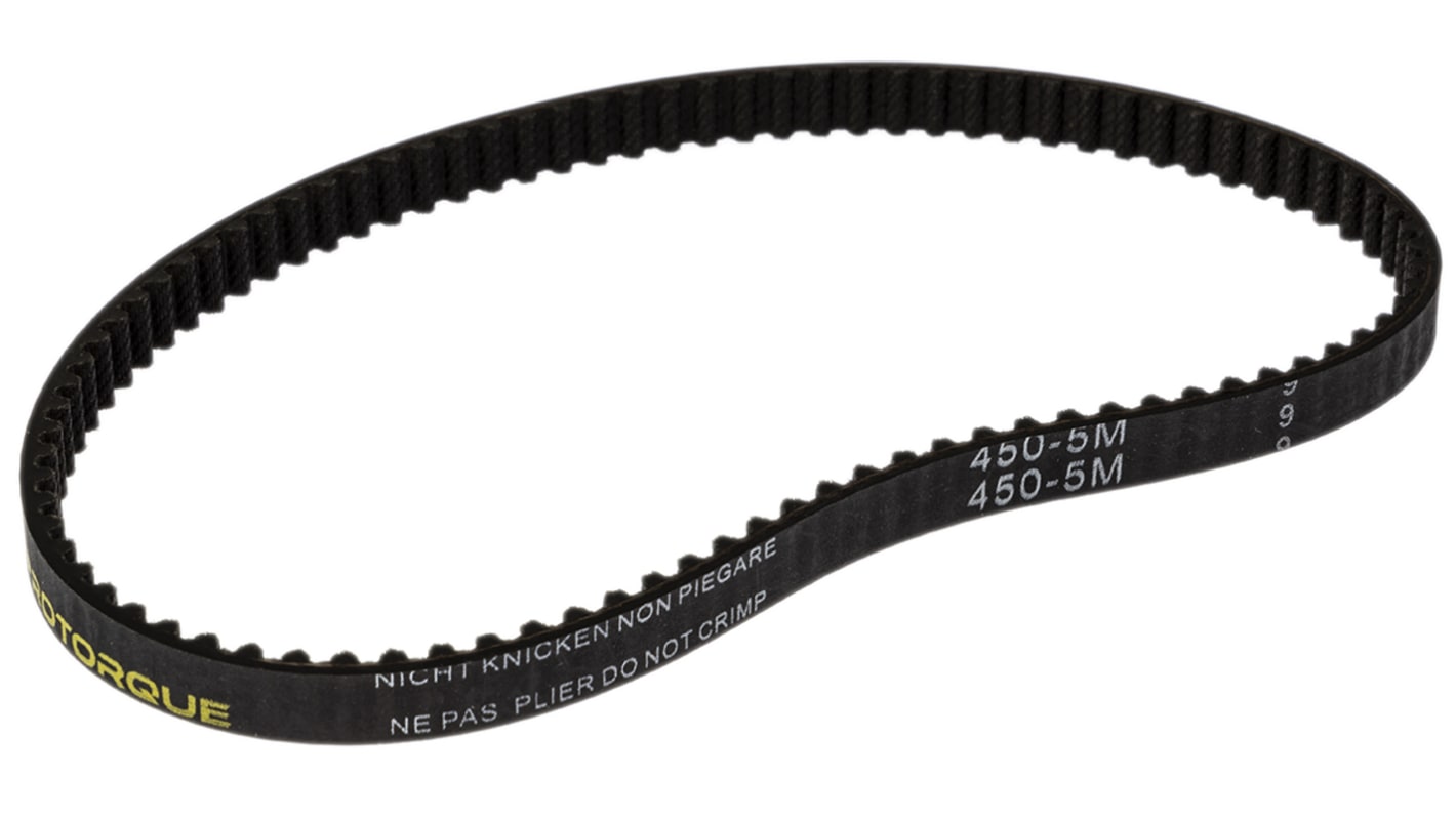 RS PRO タイミングベルト, 幅:9mm, 長さ:450mm, 90歯, 5mmピッチ