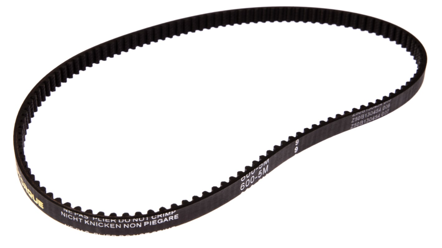 RS PRO Timing Belt, 120 Teeth, 600mm Length, 9mm Width