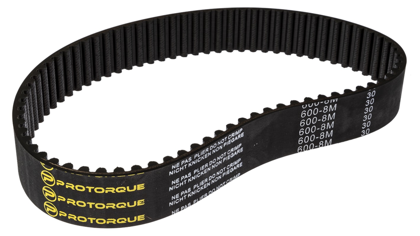 RS PRO Timing Belt, 75 Teeth, 600mm Length, 30mm Width