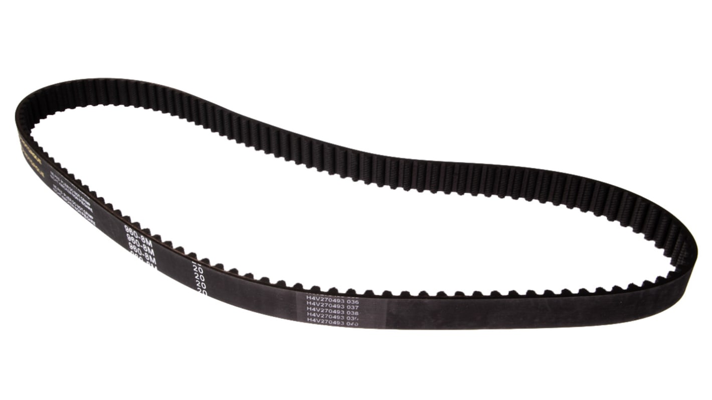 RS PRO Timing Belt, 120 Teeth, 960mm Length, 20mm Width