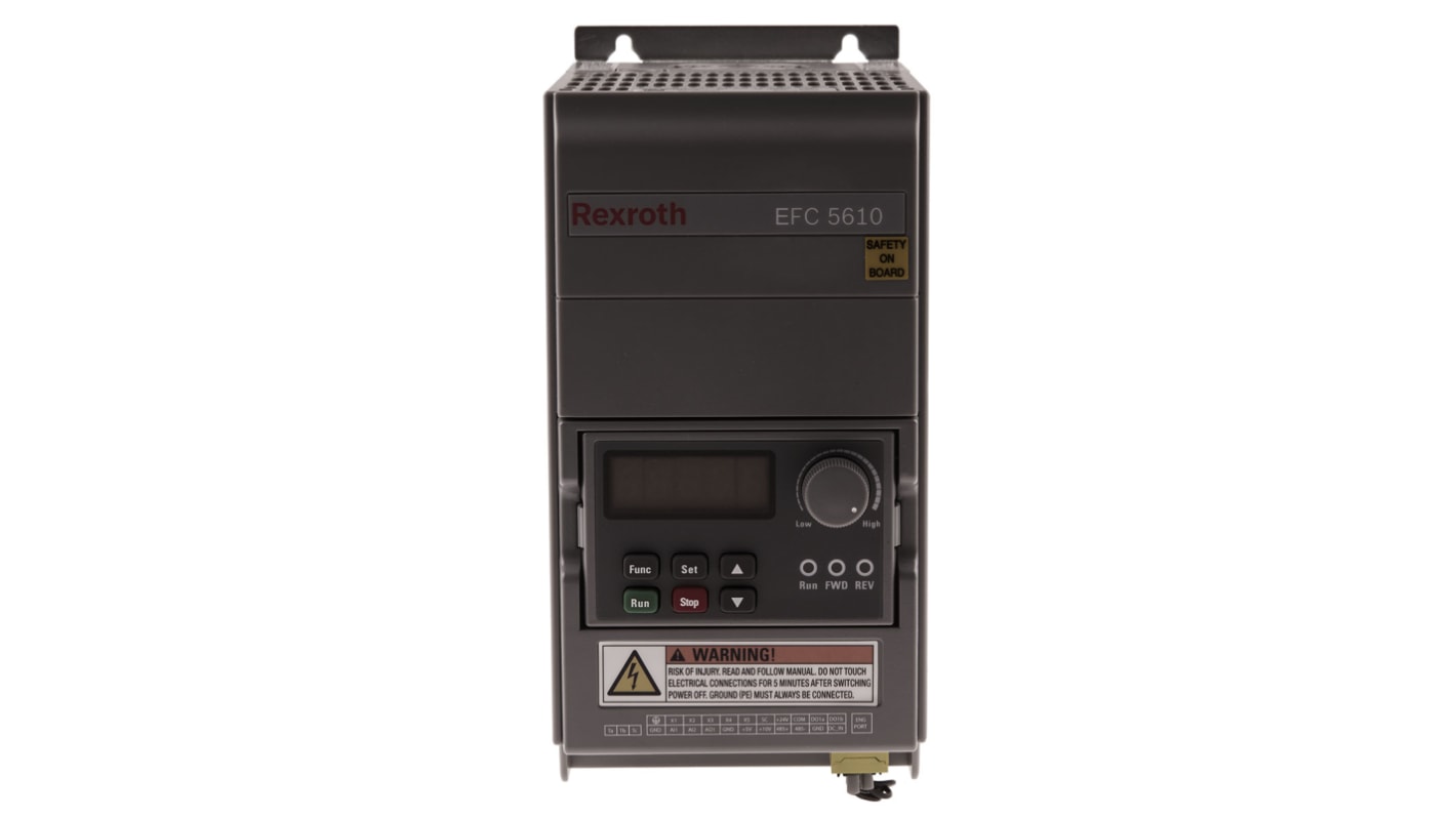 Rs-Online Inverter Bosch Rexroth 1 5 kW 380 V c.a. 3 fasi 0 → 400Hz