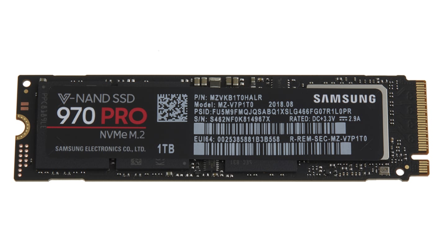 MZ V7P1T0BW Samsung 970 PRO M.2 1 TB Internal SSD Hard Drive RS
