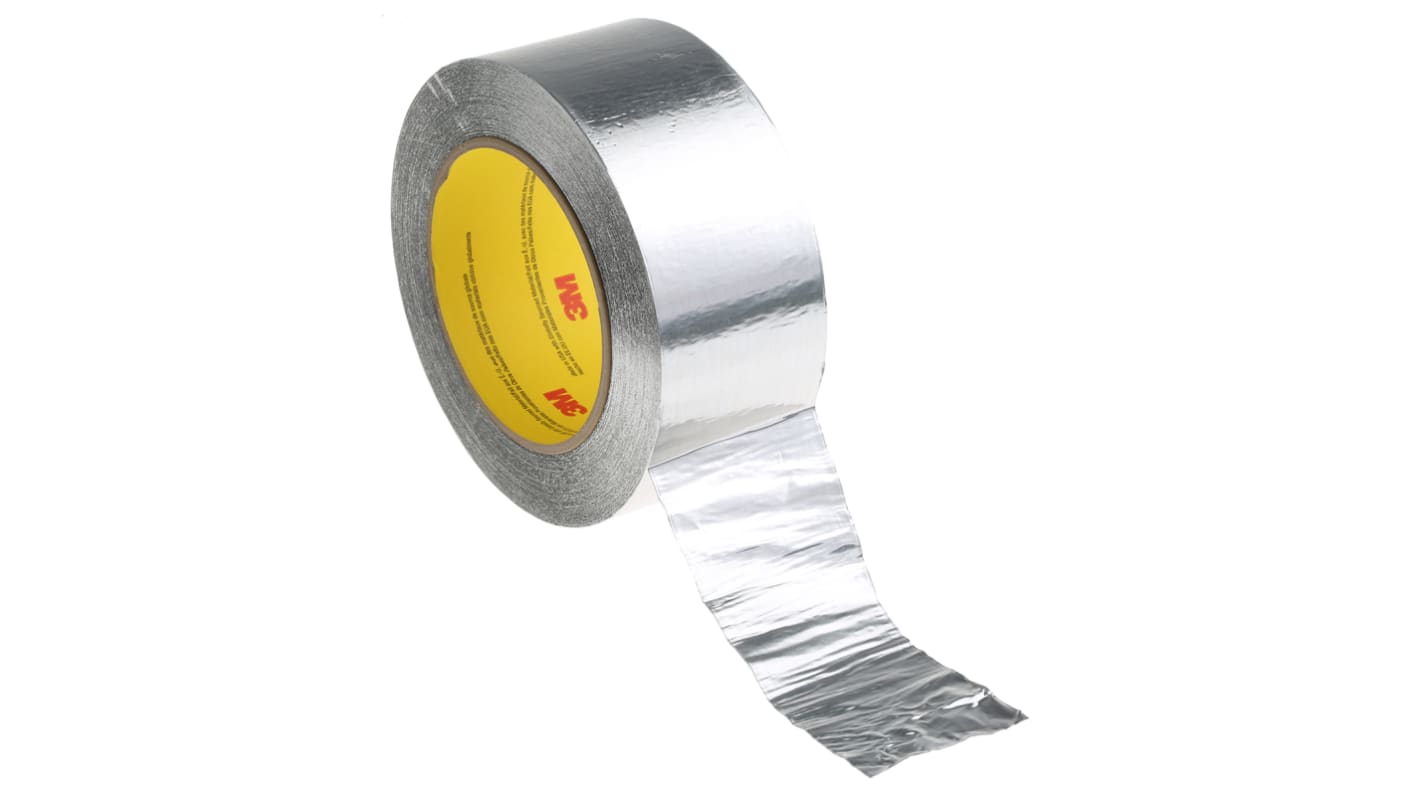 3M アルミテープ, 幅:50mm 導電性 アルミテープ 425 - 50,8MM 3M アルミテープ, 幅:50mm 導電性 アルミテープ 425 - 50,8MM