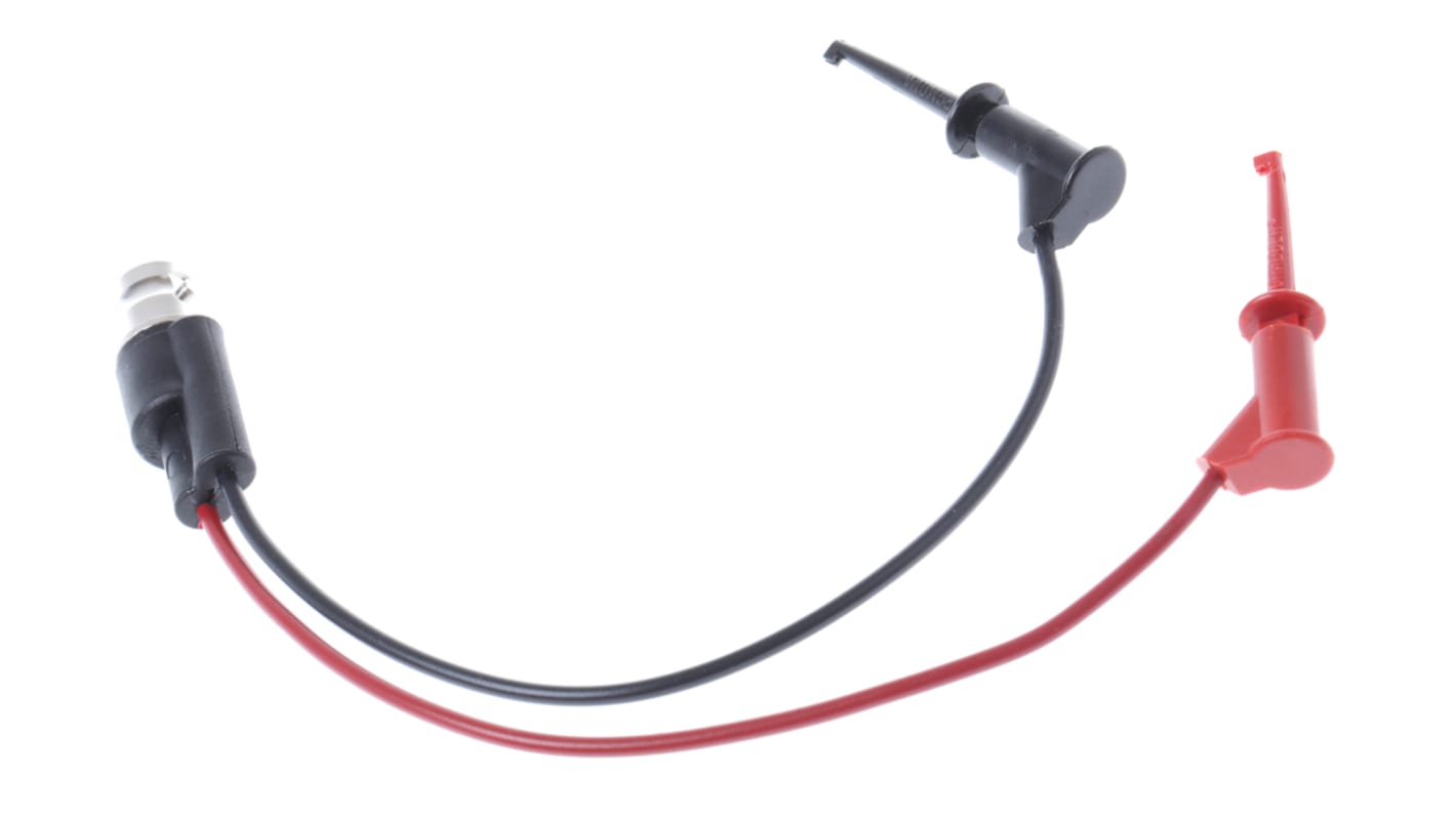 Pomona BNC Test Lead, 150V ac, Black, Red, 140mm Lead Length