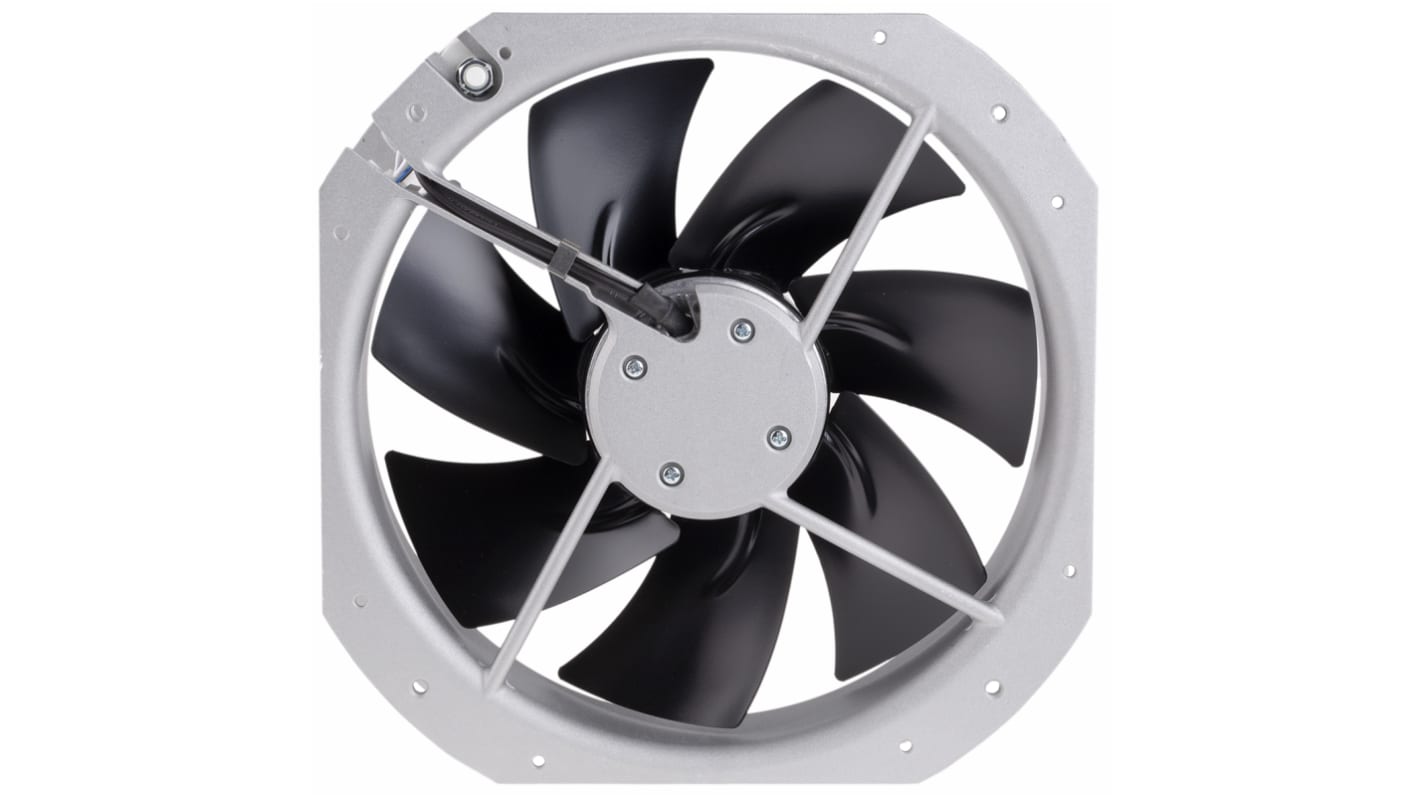 RS PRO Axial Fan, 230 V ac, AC Operation, 1919.9m³/h, 158W, 0.82A Max, IP55, 280 x 280 x 80mm