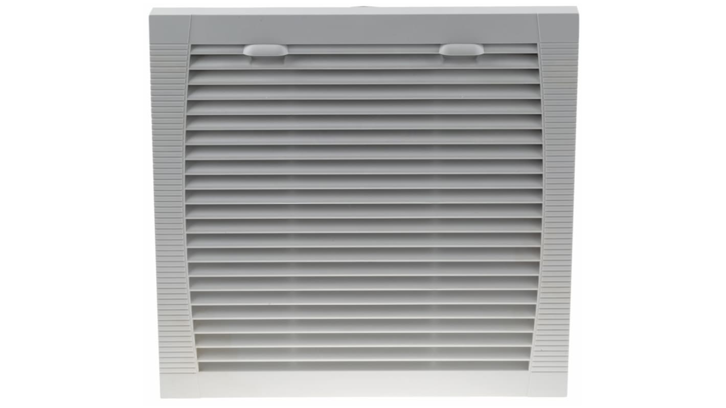 RS PRO Filter Fan, 230 V ac, AC Operation, 611.6m³/h Filtered, 1019.4m³/h Unimpeded, IP54, IP55, 317 x 317mm