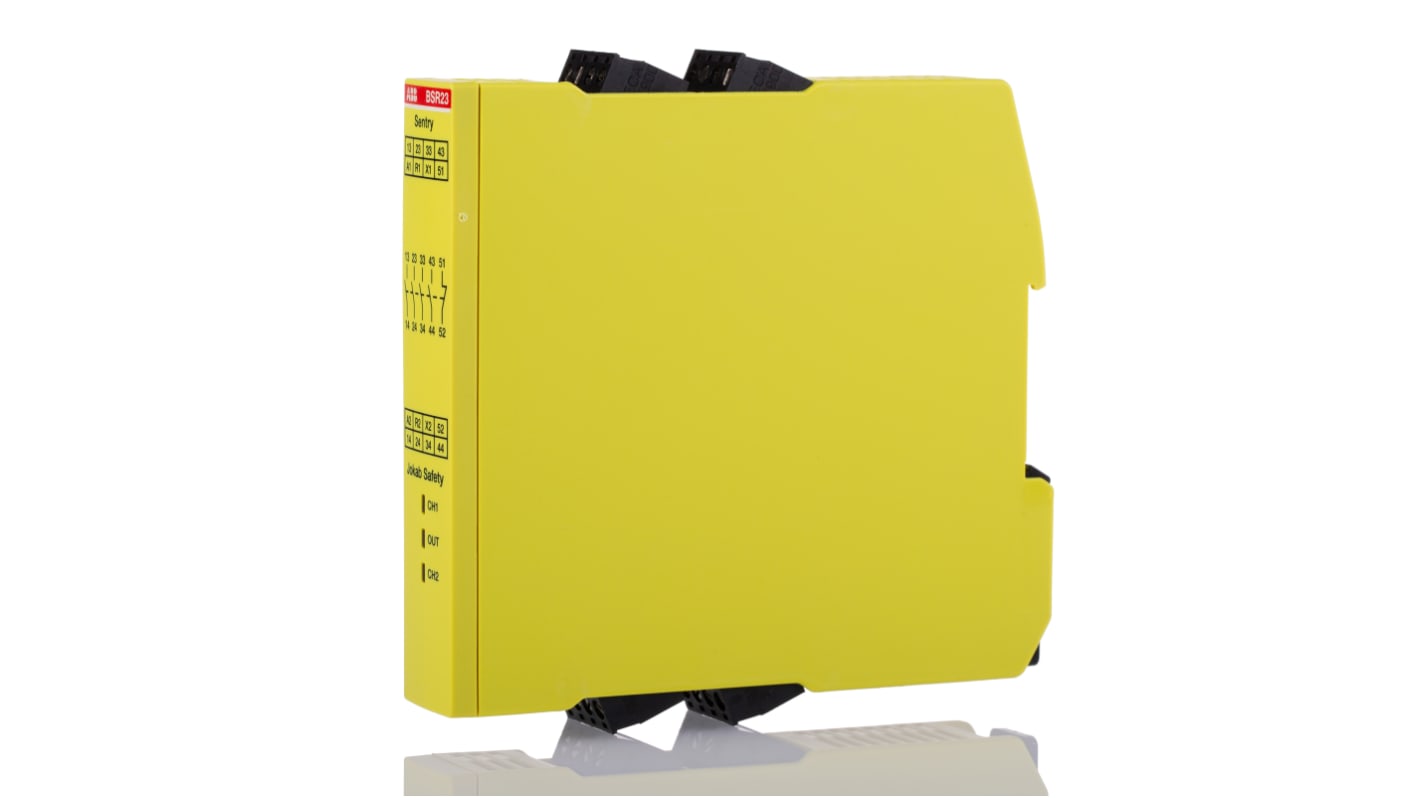 Expansion Module ABB Jokab BSR23, 24V cc, 5 contatti di sicurezza