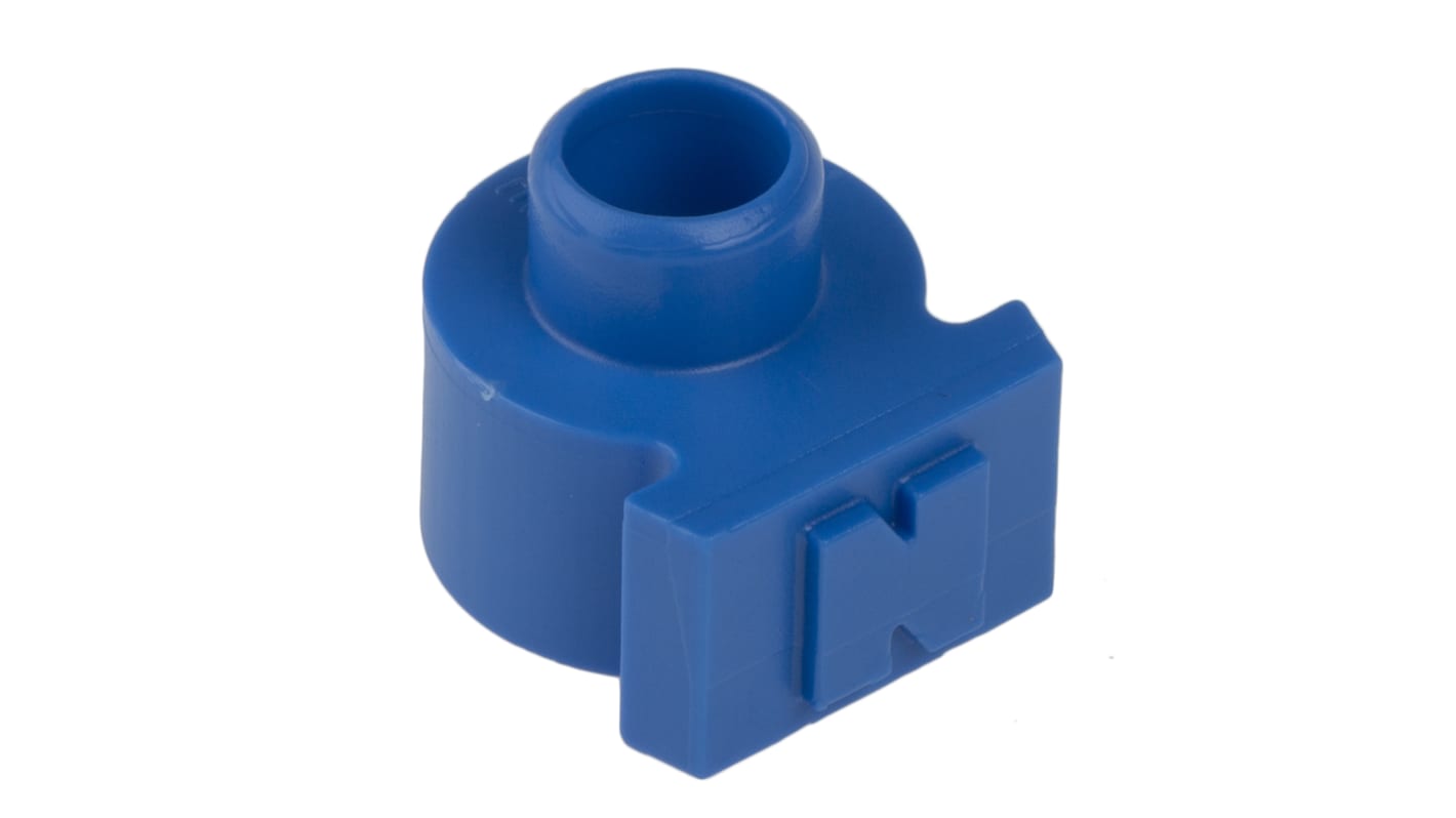 HellermannTyton Smart Meter Push On Cable Markers, Blue, Pre-printed "N", 539-00001 SMCLIPN-PA66-BU
