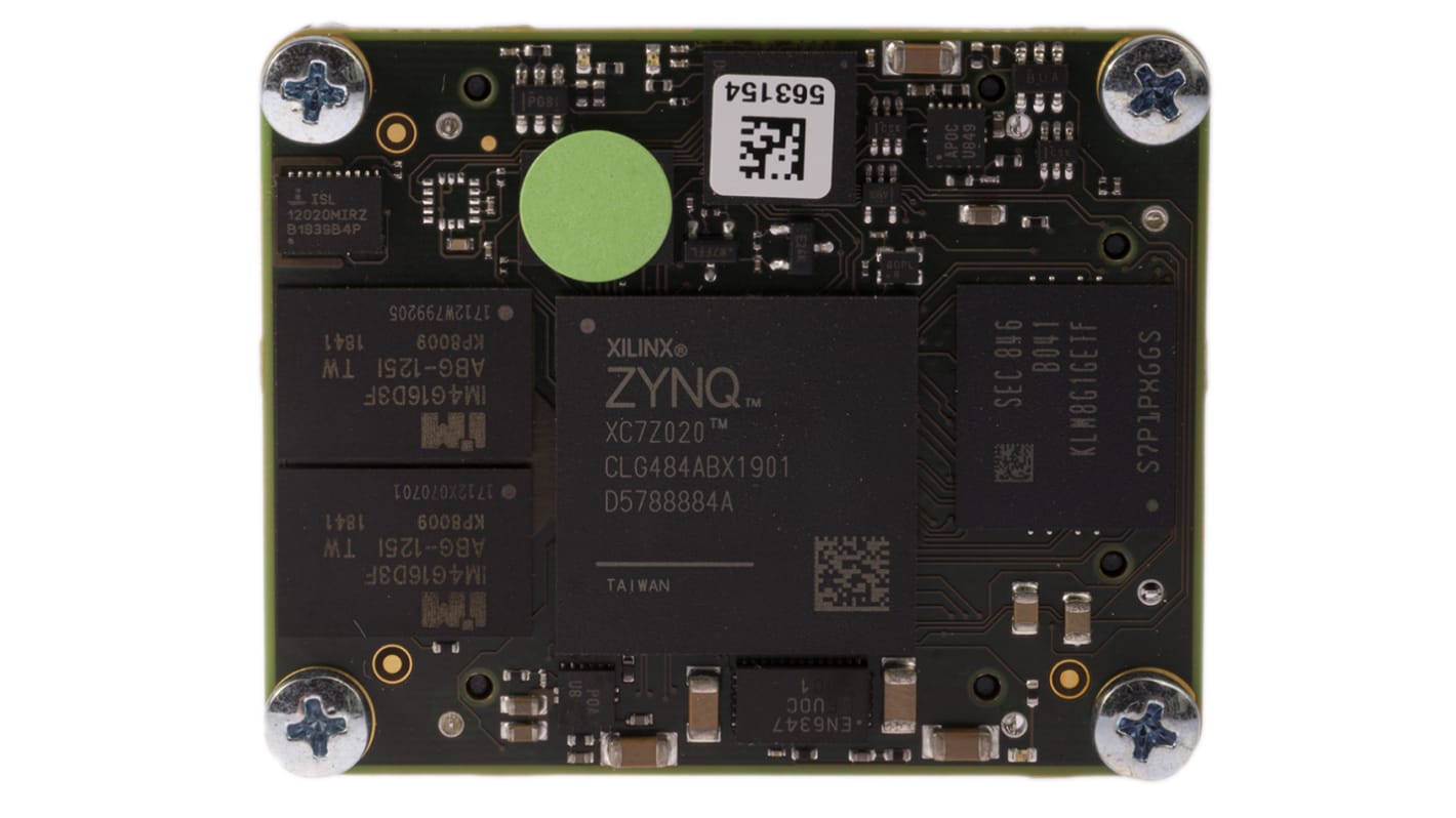 Trenz Electronic GmbH 1 GByte DDR3, 8 GByte e.MMC, SoC Module with Xilinx Zynq XC7Z020 Module