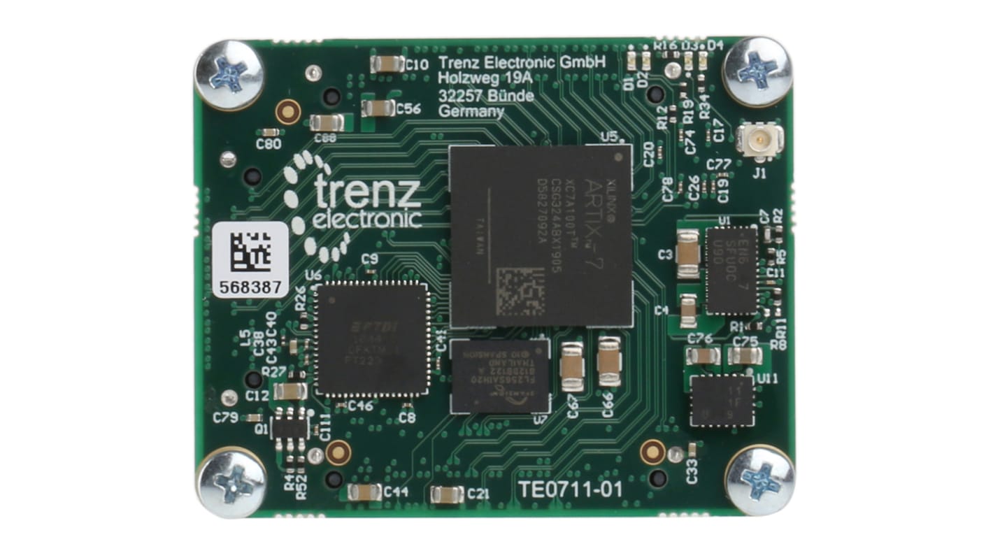 Trenz Electronic GmbH TE0711-01-100-2C High IO Xilinx Artix-7 100T Module with speedgrade 2C and USB Module TE0711-01