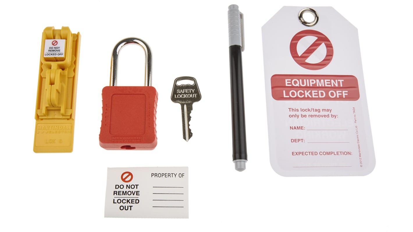 Martindale 1-Lock ABS, Polycarbonate Lockout Kit