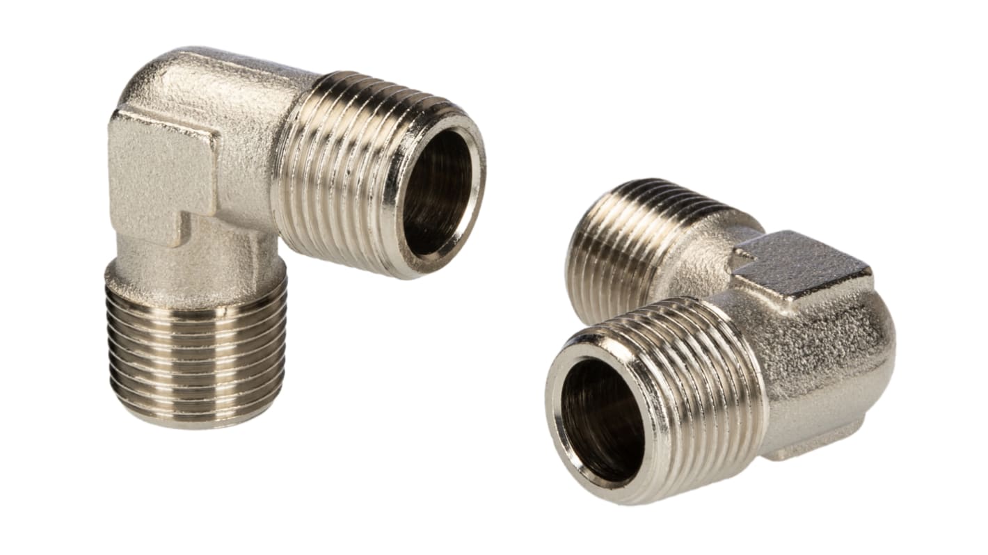 RS PRO Fitting, 90° Threaded Fitting, Male G 3/8in to Male G 3/8in