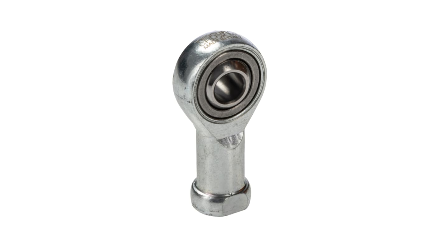 Koncovka táhla, vlikost přípojky: M8 x 1,25 vnitřní, Ocel velikost vývrtu 8mm, celková délka: 48mm standard závitu