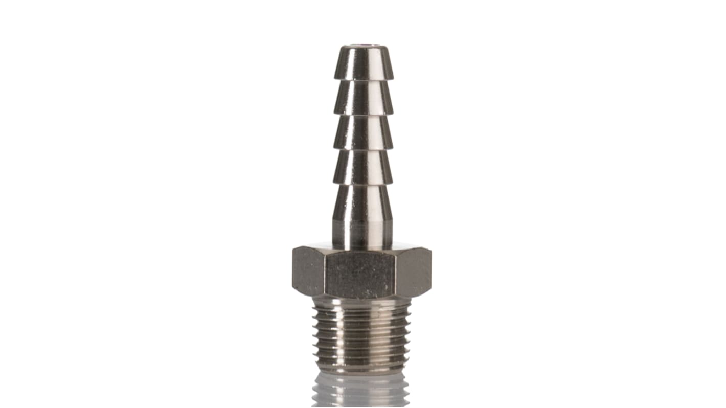 Złącze do węży średnica wew: 6mm Adapter końcówki węża 1/8cal 5 MPa, 50 bar RS PRO