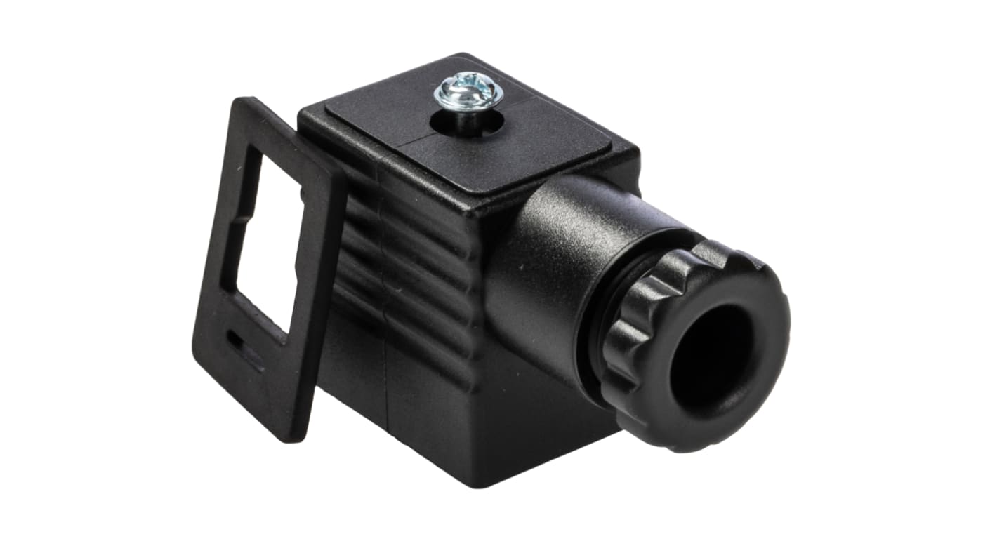 Conector de válvula RS PRO, con circuito de protección, IP67