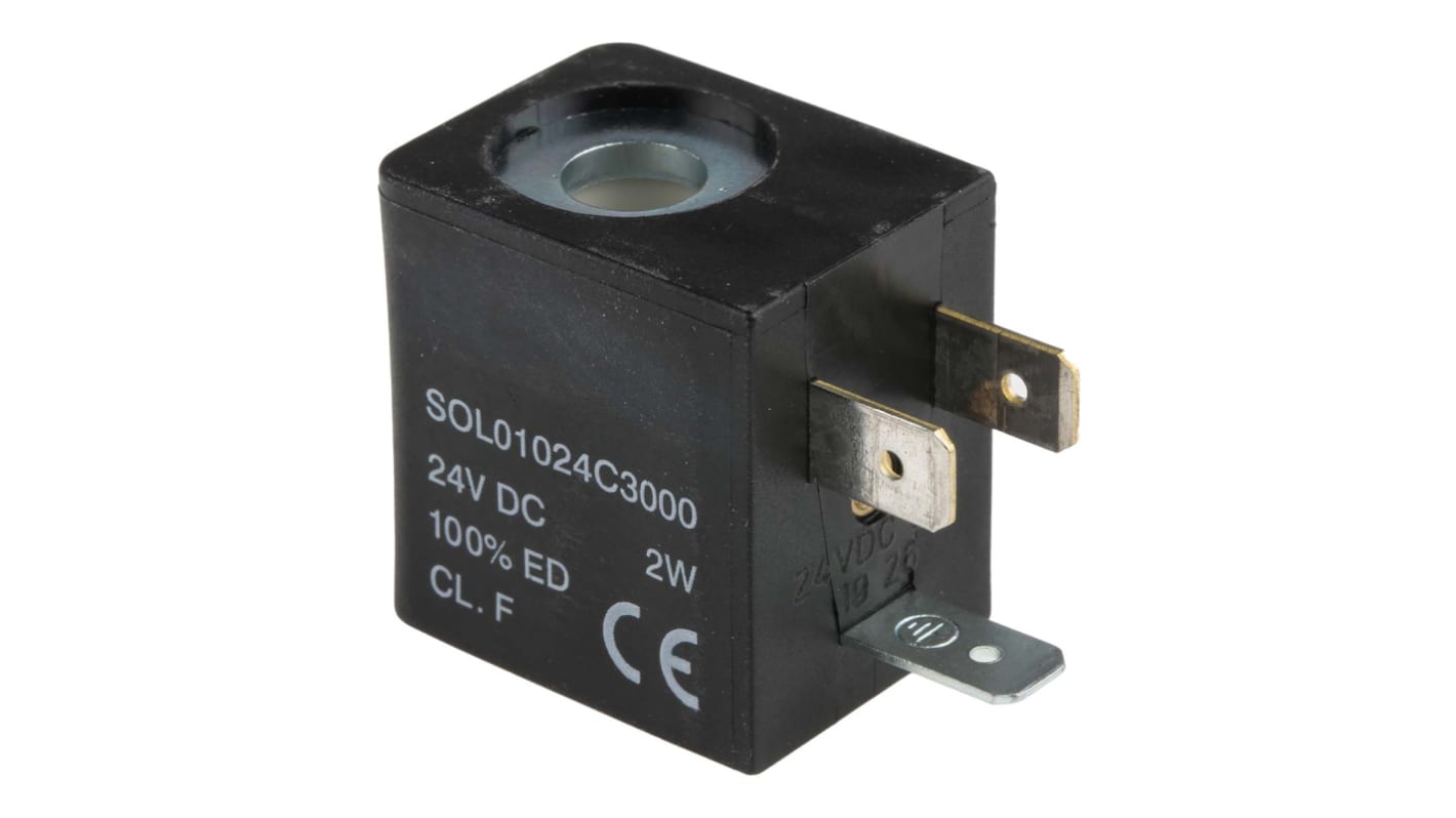 RS PRO 24 V dc Solenoid Valve Coil