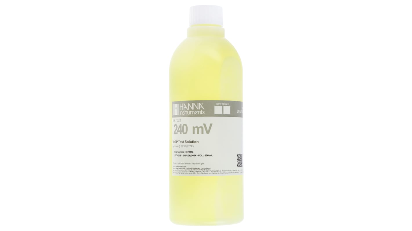 Hanna Instruments HI7020L ORP Pufferlösung, 500ml Flasche