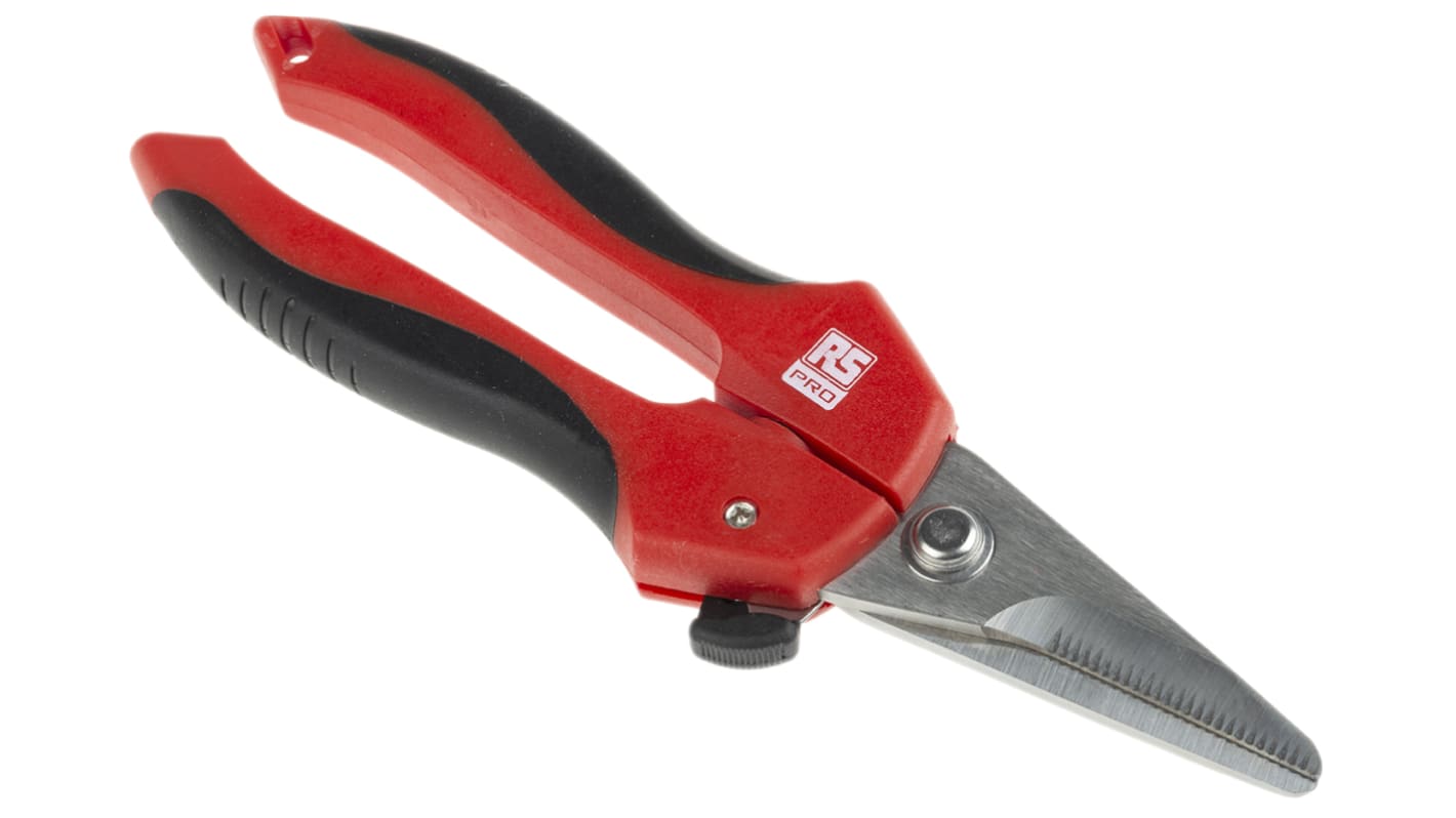 RS PRO 190 mm Straight Tin Snips