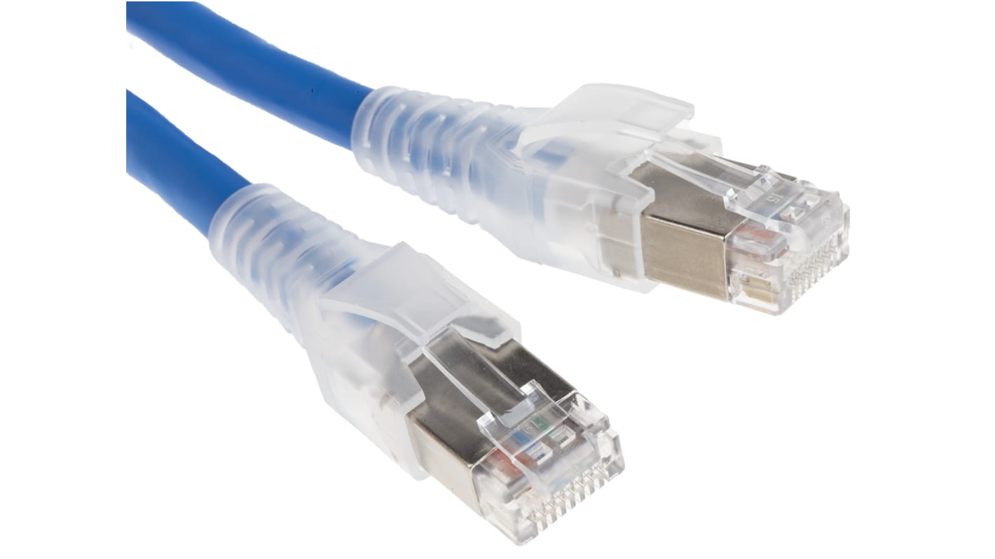 Kabel Ethernet Cat6 długość 3m Z zakończeniem Belden LSZH l. żył: 8