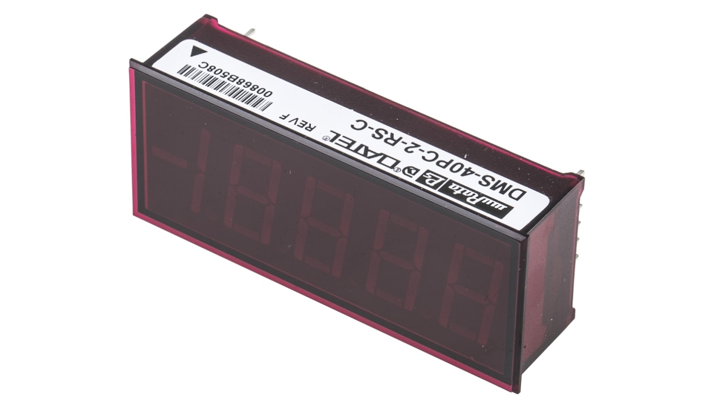 Murata Power Solutions LED 電圧測定用デジタルパネルメータ