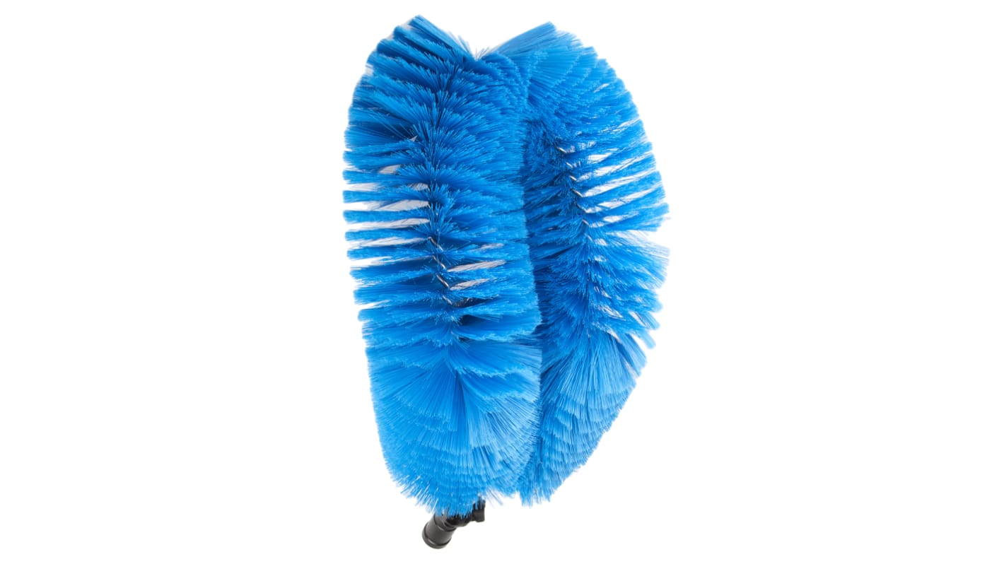 Vikan Soft Bristle Blue Scrubbing Brush, 55mm bristle length, Polyester bristle material