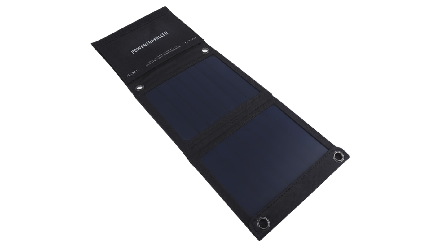 Cargador solar Powertraveller PTL-FLS007, 5V, 7W