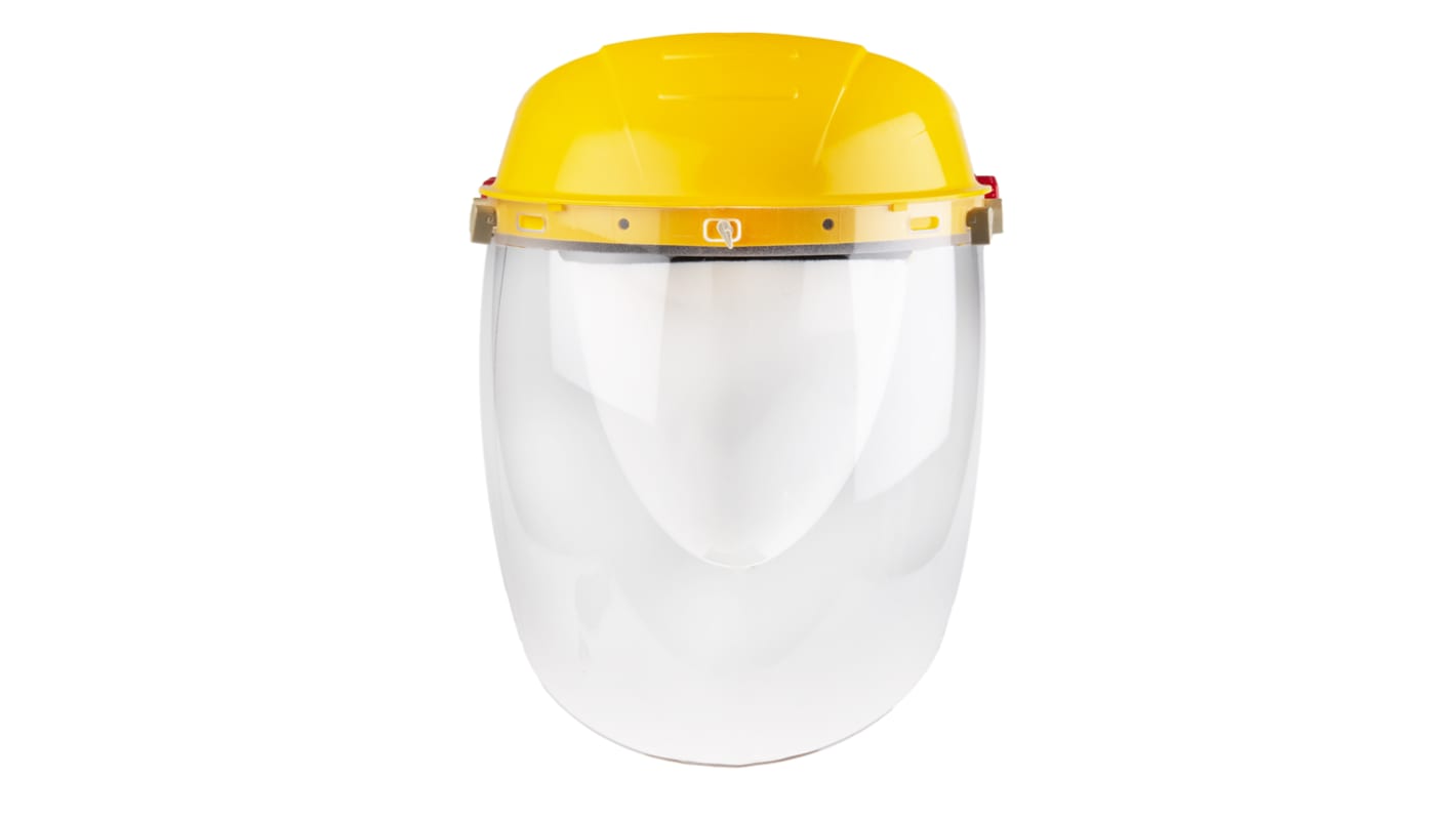 JSP Clear Flip Up PC Face Shield with Brow Guard