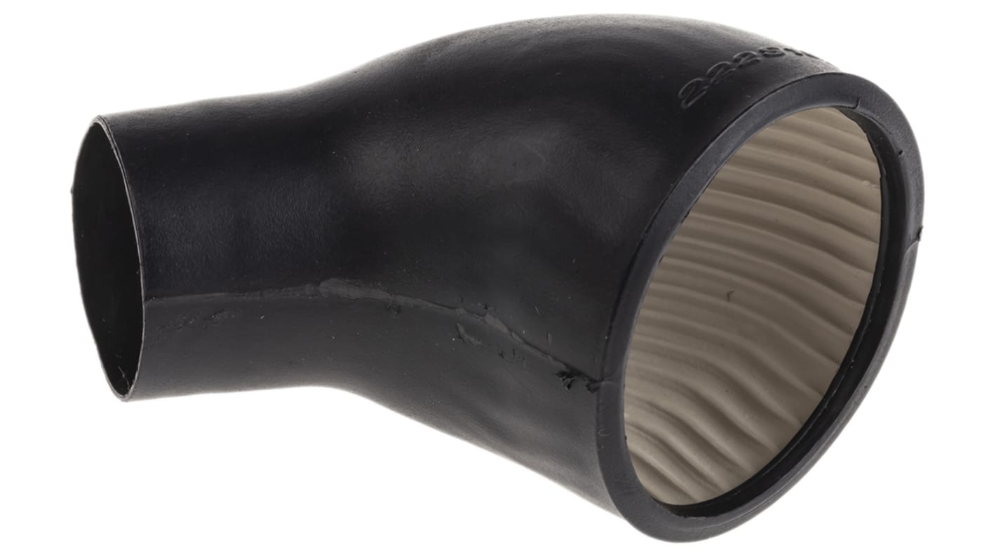 TE Connectivity Heat Shrink Boot Black, Elastomer Adhesive Lined, 36mm