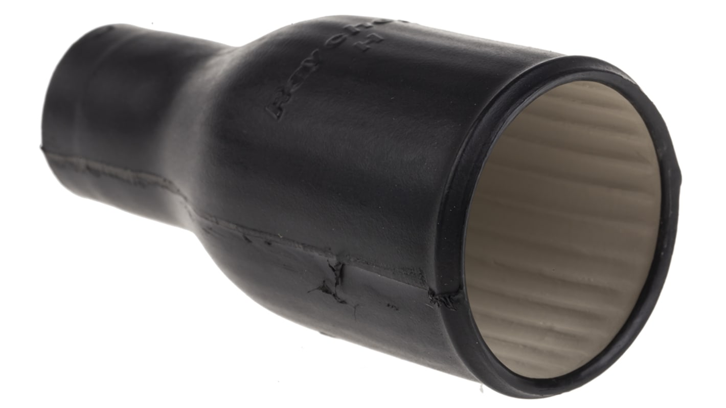TE Connectivity Heat Shrink Boot Black, Elastomer Adhesive Lined, 31mm