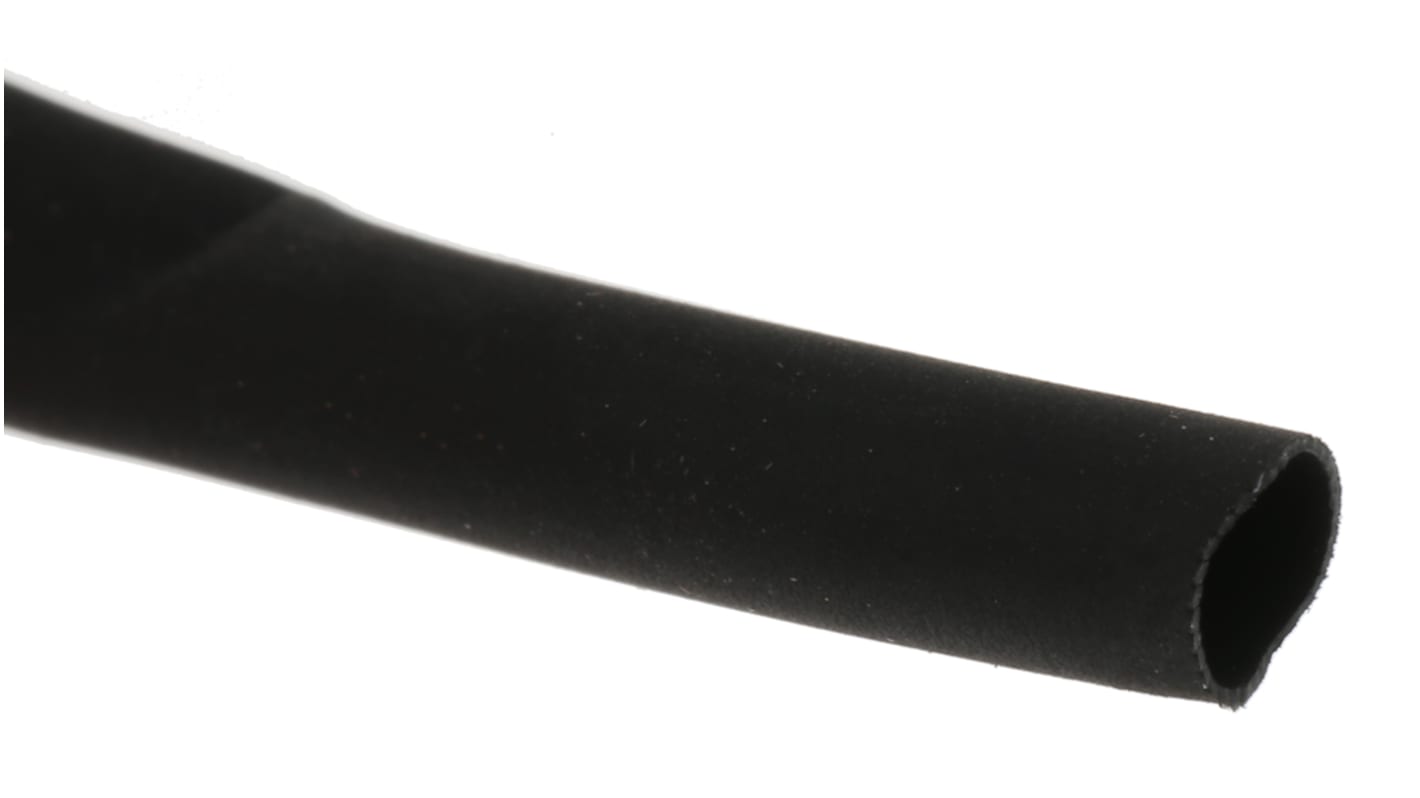 TE Connectivity Copper Black Cable Sleeve, 1.5 (After Recovery) mm, 3 (Supplied) mm Diameter, ZH150 Series