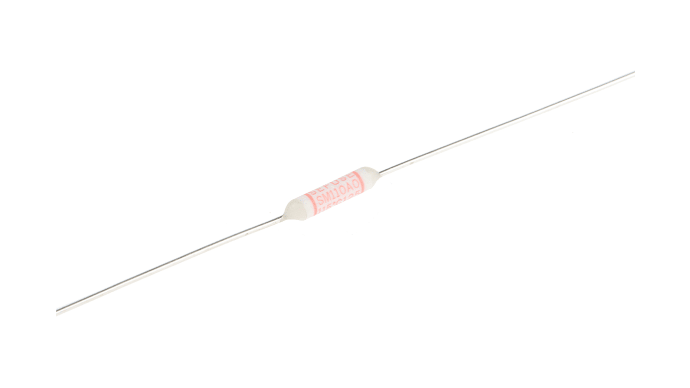 Fusibile termico Limitor, 2 A max, +115°C, cavo Assiale 250V ca