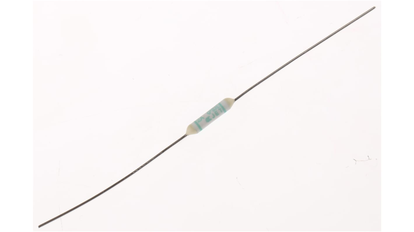 Fusibile termico Limitor, 2 A max, +131°C, cavo Assiale 250V ca