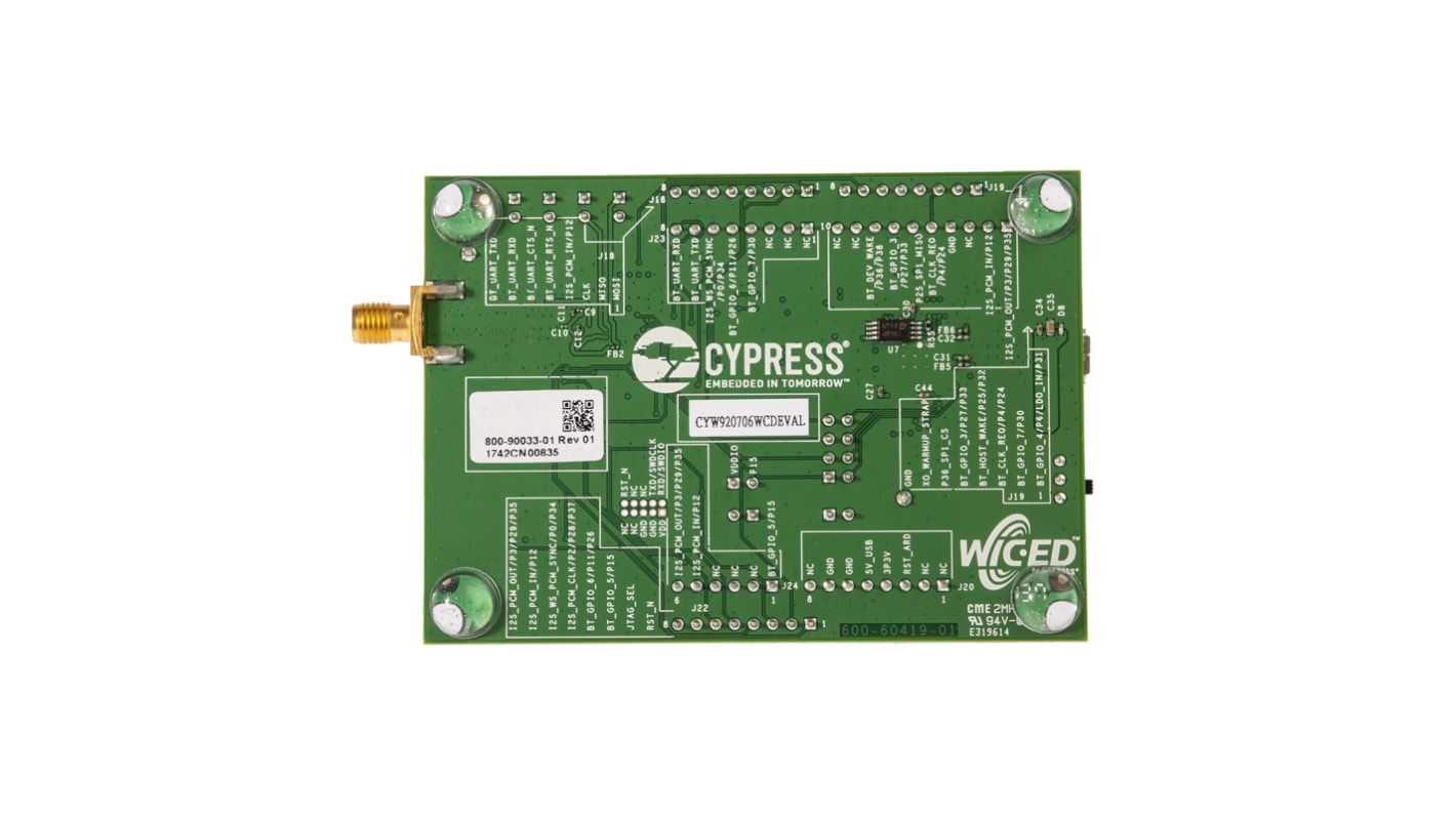 Cypress Semiconductor CYW920706WCDEVAL Bluetooth Chip 4.2