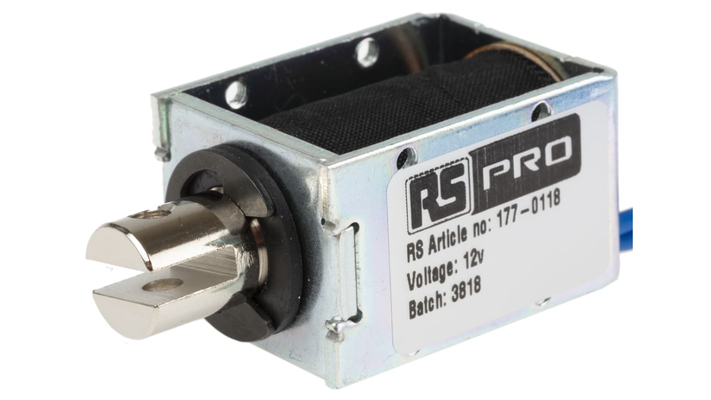 RS PRO Linearmagnet Ziehen 12 V dc, 40 x 24 x 29 mm