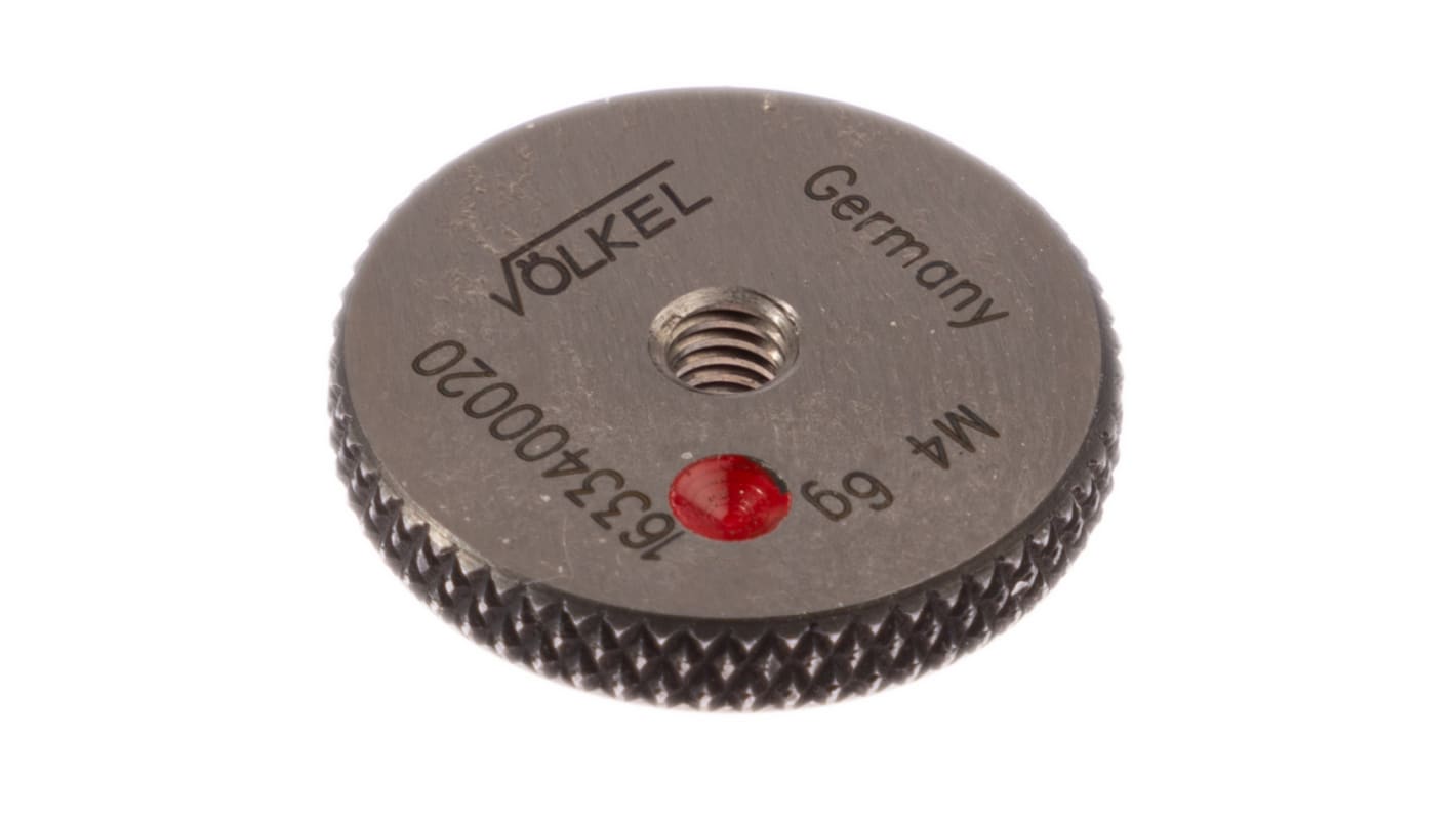 Calibro ad anello Misuratore di filettatura ad anello Volkel, M4 x 0.7